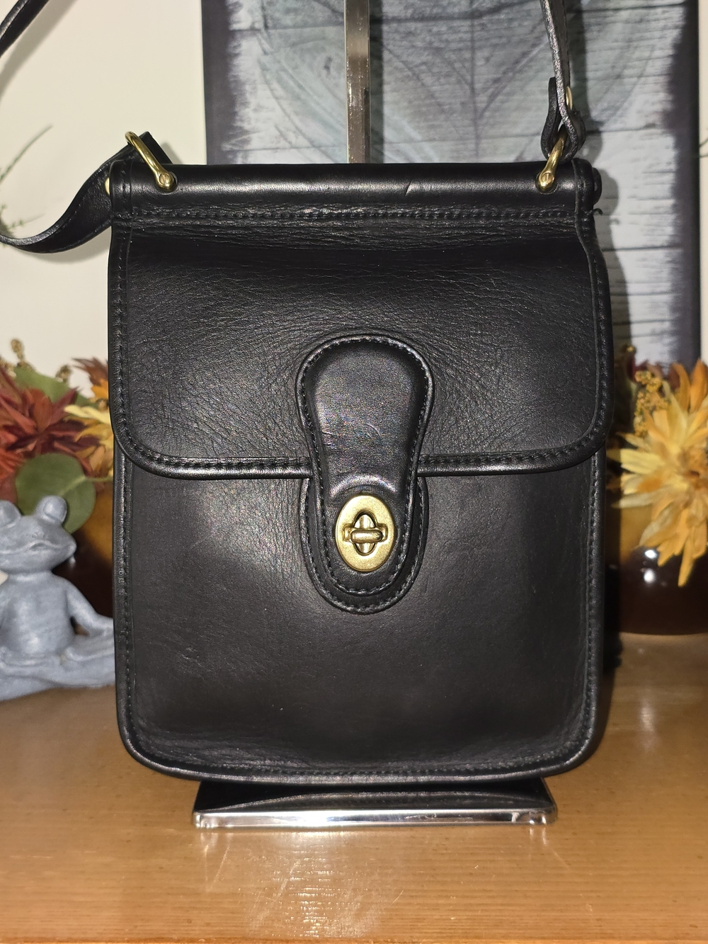Hunt Club Vintage 80's Glove Tanned Leather Bag